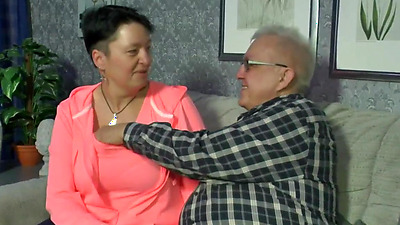 A stunning German amateur mature wife Nicole S in her late fourties and her older husband Willi enjoying in pussy play and blowjob and hardcore sex