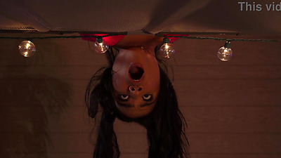 Two kinky lesbian teens caught and punished by busty MILF warden