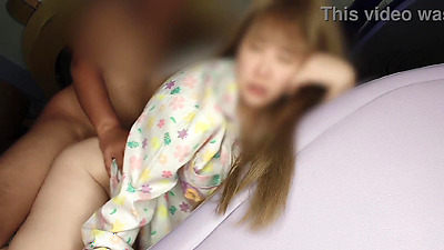 At first she said it hurt, then she begged her boyfriend to fuck her harder.