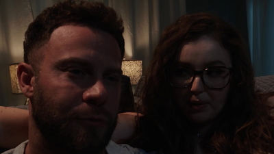 Big titted BBW chick Leana Lovings consoling her BF and fucking his big penis