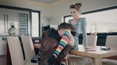 Hipster euro model babe anally pounded