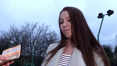 Amateur Girl Mishelle Klein Fucks A Stranger For Some Cash