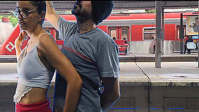 couple has sex in public!