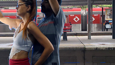 couple has sex in public!