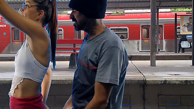 couple has sex in public!