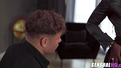 My Beautiful Black Step Mom Delicious Chocolate Pussy