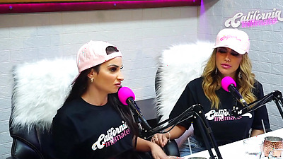 Flavia Oliver Performs Oral Sex On Natasha Steffens During The Recording Of The California Podcast