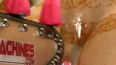 Super Sexy Hot Butt Witch Christina Carter Enjoys Experiencing Intense Orgasms By Having Her Cunt Fucked Good By Machines