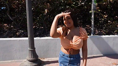 BANGBROS - Funsized Megan's Natural Big Tits And Mouth Full Of Metal On The Bang Bus