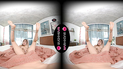 Angie Elif Solo With A Massive Dildo