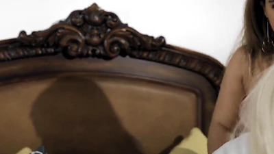 Cheating husband fucks sexy teen and his busty wife