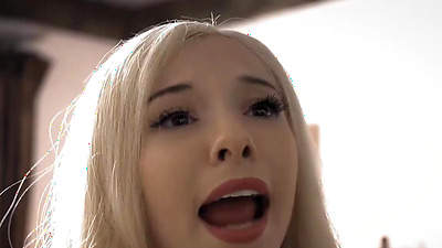 Cheating husband fucks sexy teen and his busty wife