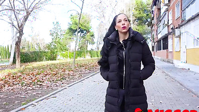 Vampirosa and her cuckold boyfriend agree to fuck with a black