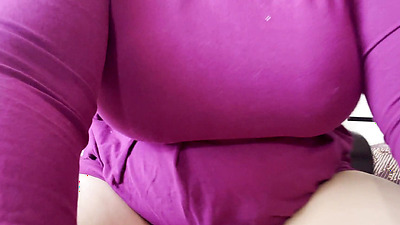 Oh yeah, jerk off to a wet pussy. Even the neighbors can hear the stepmother's moans