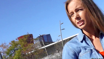 Spanish Guy Picks Up Sexy And Lonely MILF Kinuski