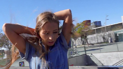 Spanish Guy Picks Up Sexy And Lonely MILF Kinuski