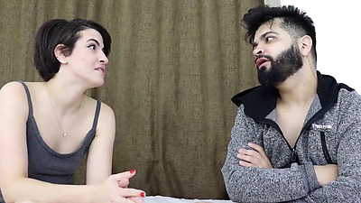 Cuckold watches BBC break into his white wife's butt