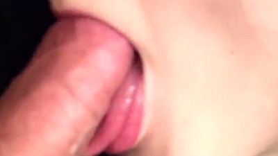 Close up blowjob