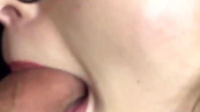 Close up blowjob