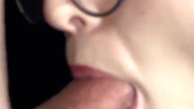 Close up blowjob