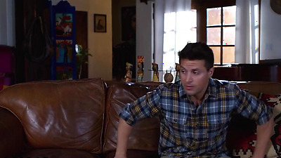 ADULTMOBILE - Voluptuous Blonde Flashes Her Tits To Her Stepbrother And Invites Him To Give Her A Creampie