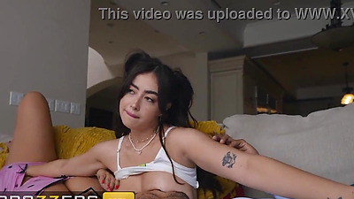 BRAZZERS - Ashlyn Peaks & Chloe Surreal Invite Their Crush For A Movie Night But Soon Turns To A Steamy 3Way