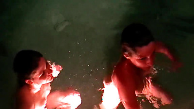 Real Hot Tub Party Gets Out Of Hand With Girls Tasting And Licking Pussy For The First Time