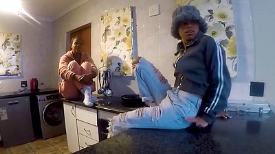 Sexy African College Roommates Caught Scissoring On Hidden Camera!