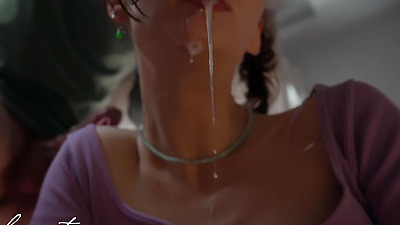 Oral Creampie Compilation. She Loves Take Cum Deep In Her Throat - Amateur Lanreta