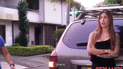 SEXMEX - ASHLEY IS PARTYING . Ashley Sanz