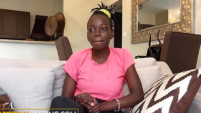 Big Boobs Nubian MILF Still Knows How To Suck A Big White Penis!