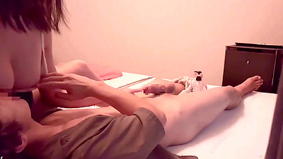 My boyfriend turns into a baby and sucks my tits! I give him a handjob and he cums like crazy!