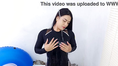 Moonblack bathtub fetish neoprene