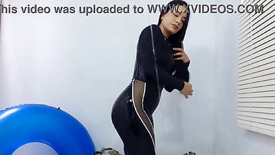 Moonblack bathtub fetish neoprene