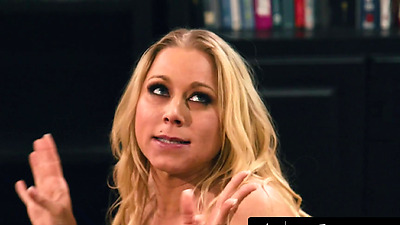 OUT OF THE FAMILY - Hot Lesbian Threeway With Boss Katie Morgan And Stepdaughter Emma Hix