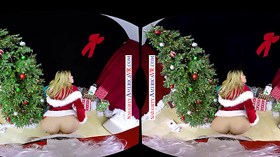 Santa's Naughty Helper Stephanie West Sits On Your Penis For Xmas
