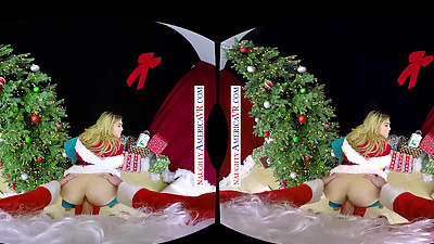 Santa's Naughty Helper Stephanie West Sits On Your Penis For Xmas