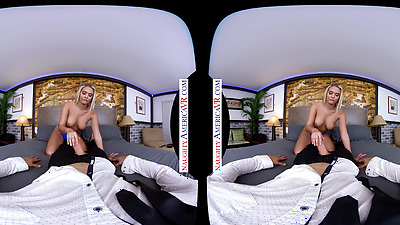Hot Blonde Athena Palomino Fucks Her Friend's Husband In VR