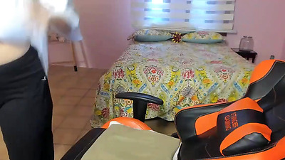 Horny Mature Secretly Masturbating While Husband Away - Merce Palau