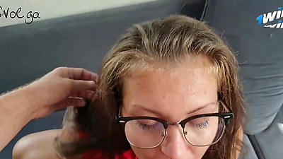 Red Hot Intellectual Ultra Hottie Blows Assfuck For Big Shaft