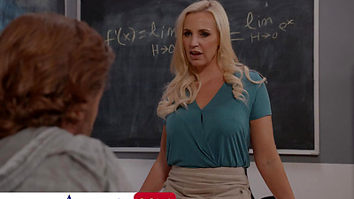 Hot Teacher Sophia West Fucks Her Student In Her Class Room!! - Sophia Sterling