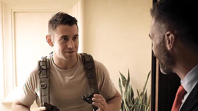 Professor don't mind sharing his big tits wife in a threeway with his student