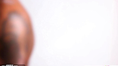 Juicy Cheeked Slut Rammed Anally By HUGE BBC Dharma Jones HardX - Isiah Maxwell