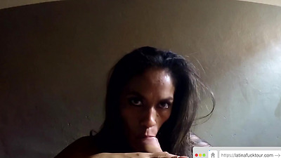 Fucking This Real Latina Bitch Like A Champ
