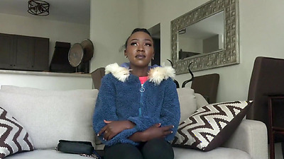 Petite Kenyan Teen Fucked Deep & Rough By Hung Casting Agent!