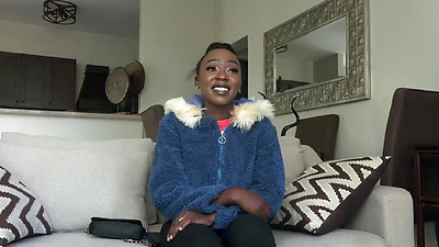 Petite Kenyan Teen Fucked Deep & Rough By Hung Casting Agent!