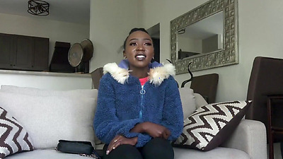 Petite Kenyan Teen Fucked Deep & Rough By Hung Casting Agent!