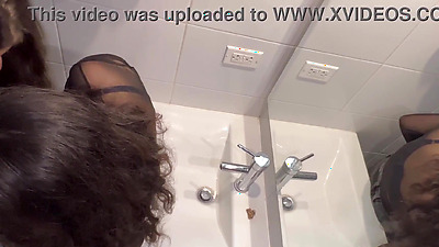 I discover my husband's lover in my closet, now I'm fucking her too!!