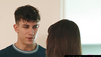 MOMMY'S BOY - Horny MILF Lexi Luna Has Sneaky Sex With Hung Stepson Next To Blindfolded Husband