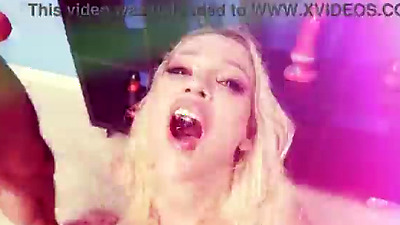 Manhandle and TAP goes wet, Larissa Leite, 5on1, Mixed Boys, Balls Deep, DAP, Extreme Deepthroat, No Pussy, Rough Sex, Big Gapes, Pee Cum in Mouth, Swallow AH079